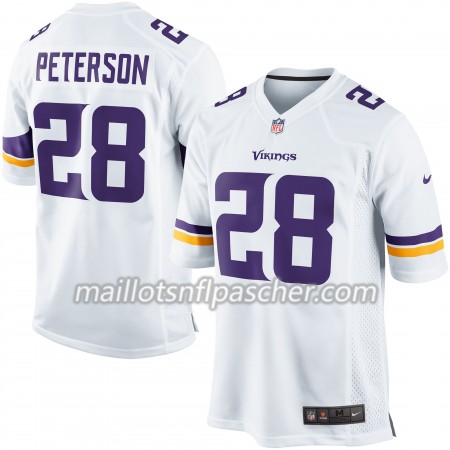 Maillot Minnesota Vikings Adrian Peterson 28 Nike Blanc - Homme